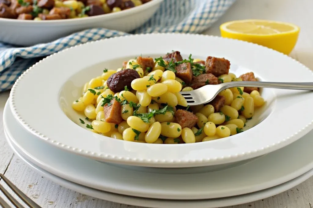 Main tenant un smartphone avec visualisation métaphorique de l'évaluation carbone d'un meuble